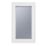 Crystal  Left-Hand Opening Obscure Double-Glazed Casement White uPVC Window  610mm x 820mm