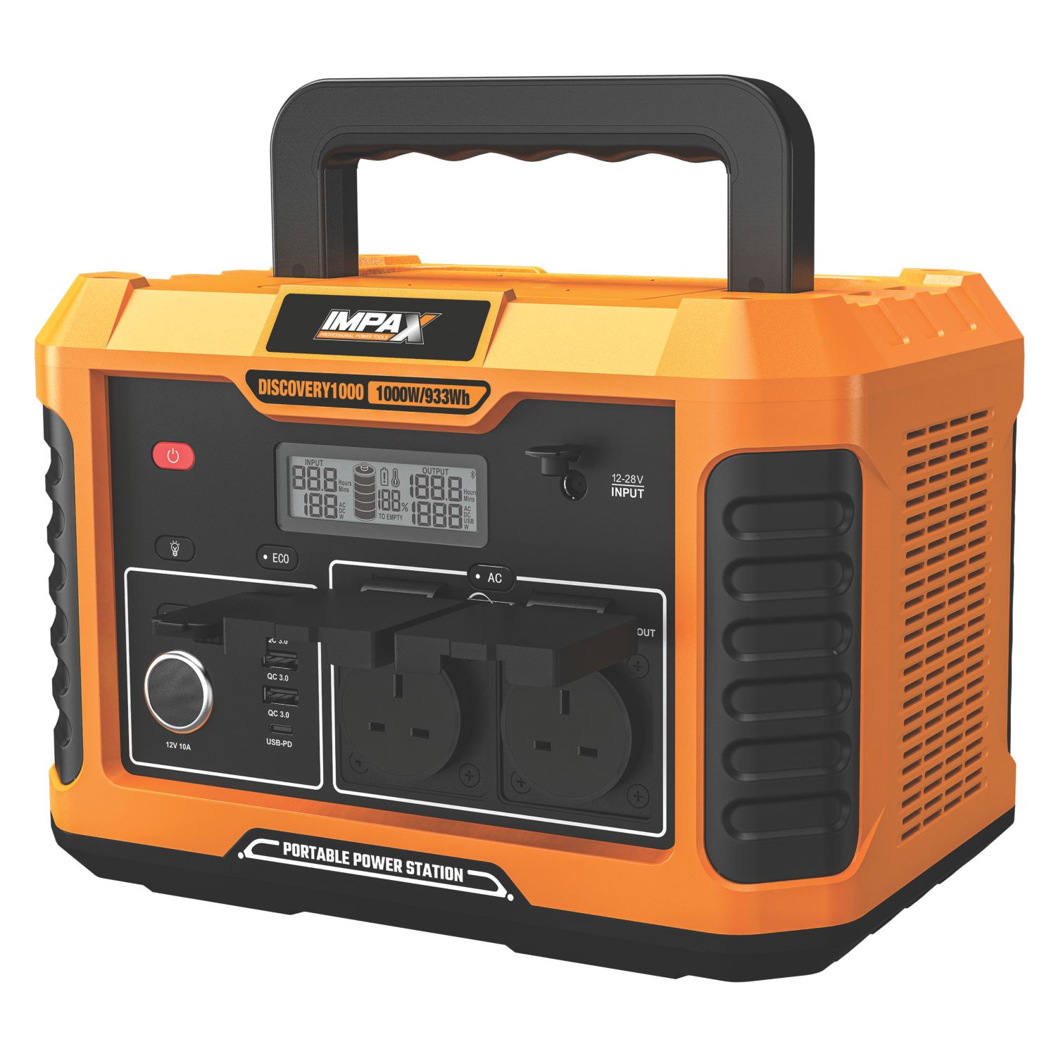 IMPAX DISCOVERY 1000W Portable Power Station 933Wh (123VK)