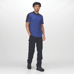 Regatta Pro Cargo Work Trousers Navy 46" W 31" L