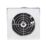 Manrose LP100ST 100mm (4") Axial Bathroom Extractor Fan with Timer Chrome 240V