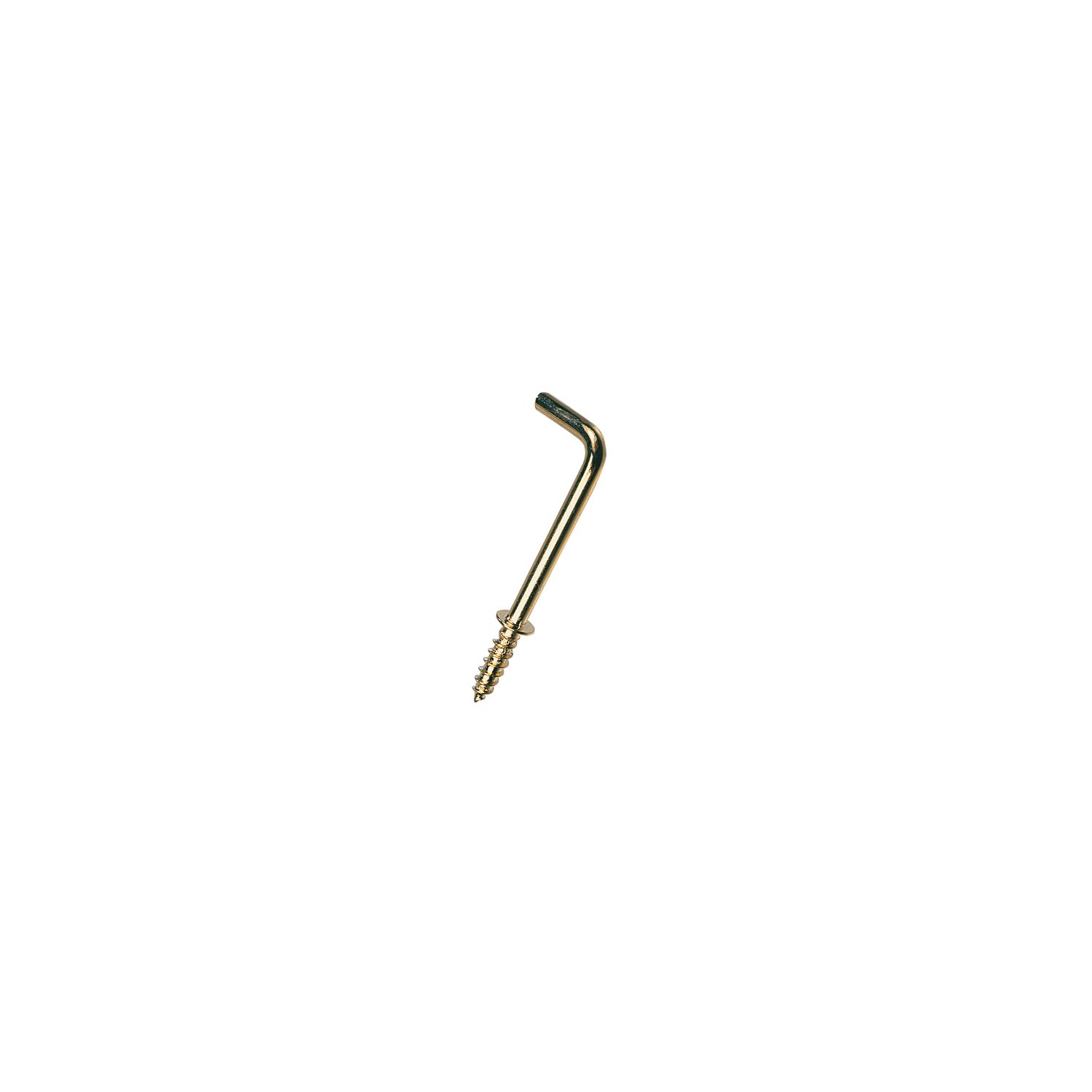 Easyfix Electro Brass Square Cup Hooks x 10 Pack (12474)