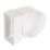 Manrose Round to Rectangular 90° Bend Appliance Connector White 100mm