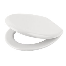 Swirl   Toilet Seat Polypropylene White