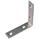 Essentials Corner Braces Zinc-Plated 77mm x 77mm x 16.5mm 10 Pack