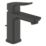 Grohe Dice Matt Black 185mm Standard Lever Mono Basin Mixer Tap  With Clicker Waste