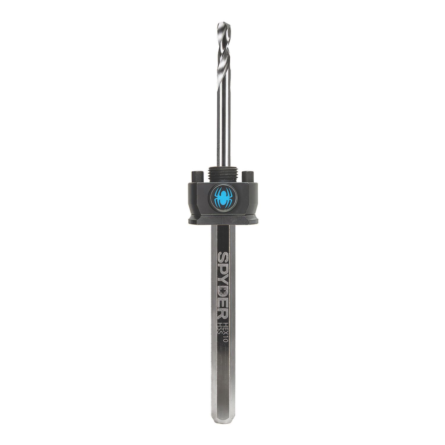 Spyder Hex Shank Multi-Material Hole Saw Arbor with 186mm Pilot Drill (124CX)