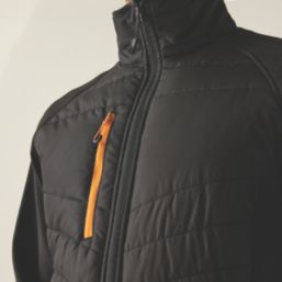 Regatta   Jacket Black / Orange Pop Large 45" Chest