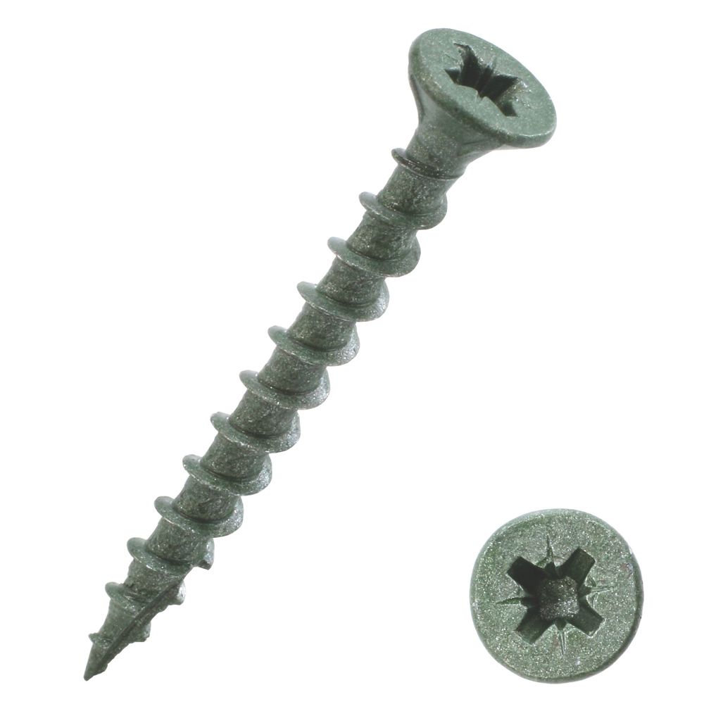 Timba PZ Double-Countersunk Decking Screws 4.5mm x 50mm 200 Pack - Screwfix