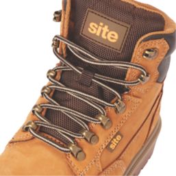 Site Skarn Size 8 Womens Honey  Steel Toe Cap Safety Boots