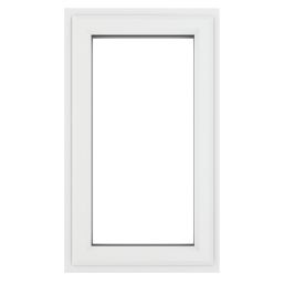 Crystal  Right-Hand Opening Clear Triple-Glazed Casement White uPVC Window 610mm x 820mm