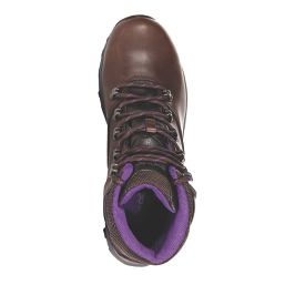 Regatta Bainsford  Womens  Non Safety Boots Chestnut/Alpine Purple Size 5