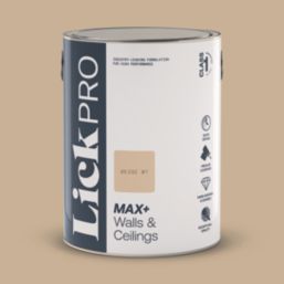 LickPro Max+ 5Ltr Beige 07 Eggshell Emulsion  Paint