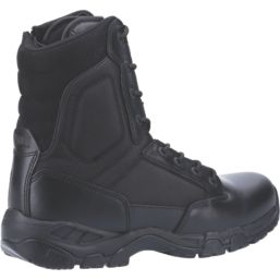 Magnum Viper Pro 8.0+ Size 10  Black  Lace & Zip Occupational Work Boots