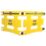 Addgards Keep Your Distance Safety Barriers Yellow/Black 1m 2 Pack
