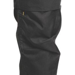 JCB Trade Hybrid Stretch Trousers Black 36" W 32" L