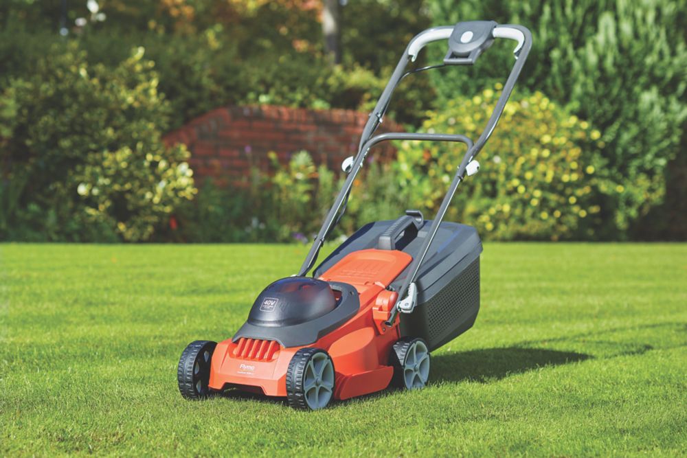 Flymo electric lawn discount mower