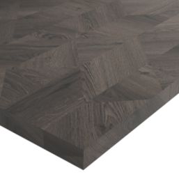 Wilsonart  Edgy Wood Laminate Kitchen Worktop 3000mm x 600mm x 38mm