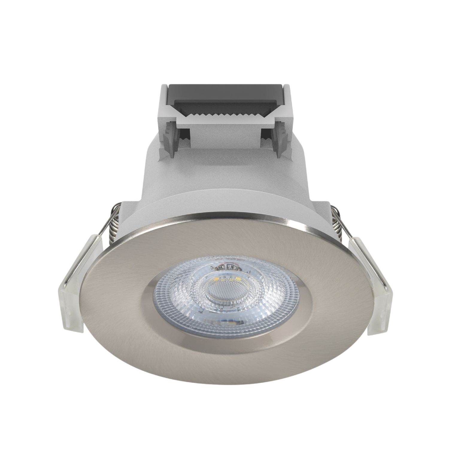 LAP Ubertas Fixed LED Downlight Brushed Nickel 4W 420lm (124RE)