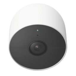 Google indoor Nest Security Cam 1080p (Wired) - 2nd Generation - Snow