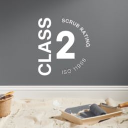 LickPro  2.5Ltr Grey 10 Vinyl Matt Emulsion  Paint