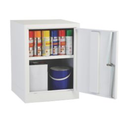 Barton  1-Shelf Acid Cabinet White 457mm x 457mm x 609mm