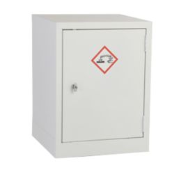 Barton  1-Shelf Acid Cabinet White 457mm x 457mm x 609mm