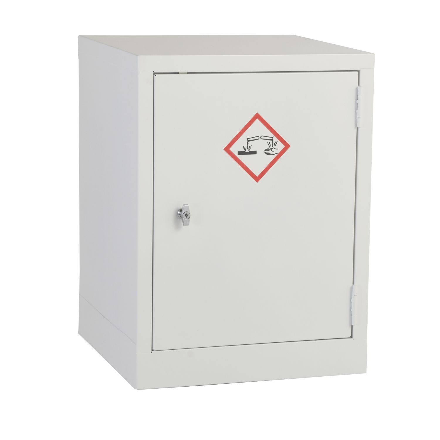 Barton 1-Shelf Acid Cabinet White 457mm x 457mm x 609mm (124VV)