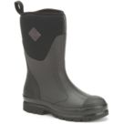 Muck Boots Chore Classic Short Size 8 Womens Black Non Safety Wellies