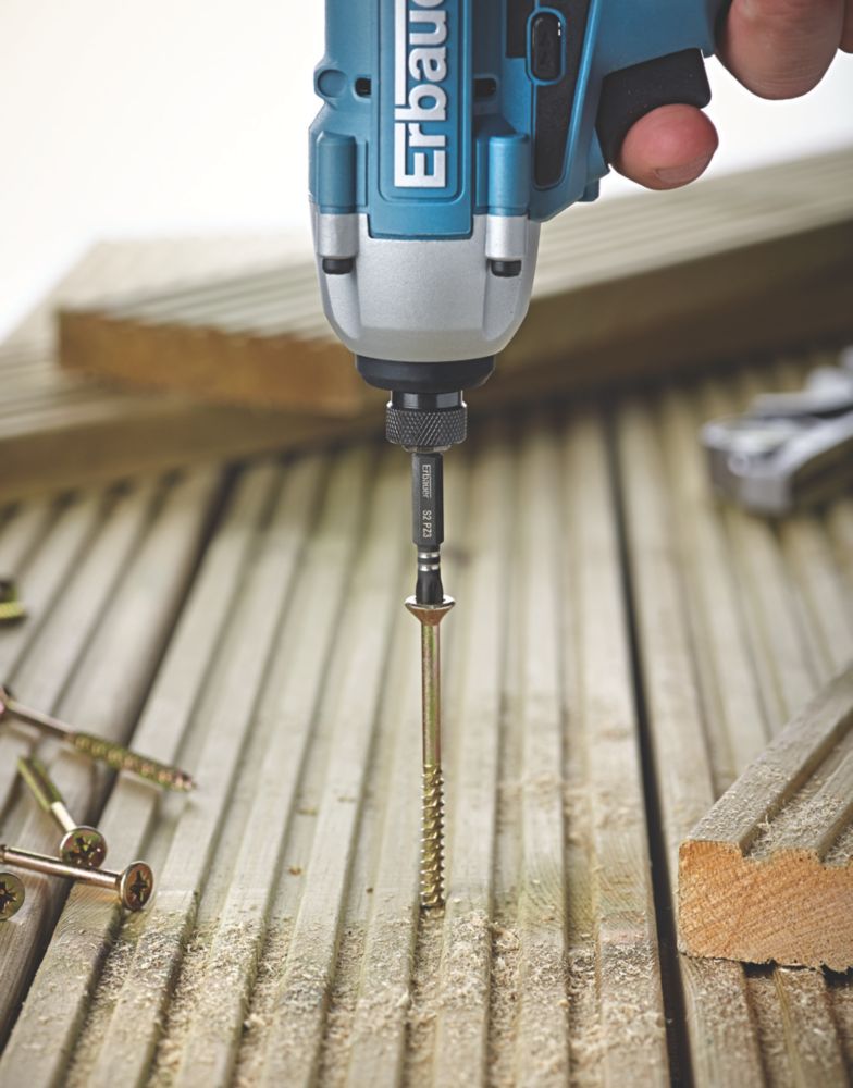 Impact driver 2024 drill bits screwfix