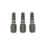 Erbauer  1/4" 25mm Hex Shank TX20 Impact Screwdriver Bits 3 Pack