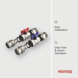 Warmup Full Bore Ball Valve 1"