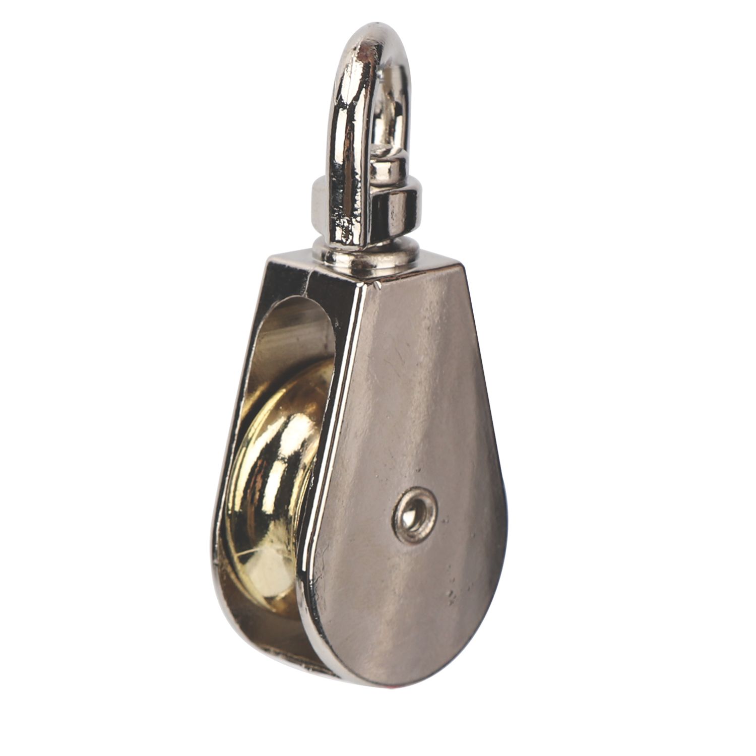 Essentials Steel Single Wheel Swivel Pulley 25mm (125FE)