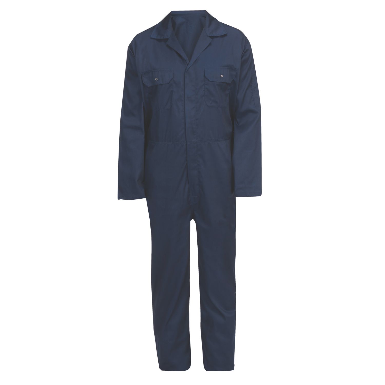 General Purpose Coverall Navy Blue Medium 48 3/4" Chest 31" L (125FH)