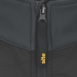 Site Docherty Womens Body Warmer Black Size 14