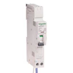 Schneider Electric iKQ 40A 30mA Type A SP & N C Curve  RCBOs
