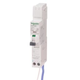 Schneider Electric iKQ 40A 30mA Type A SP & N C Curve  RCBOs