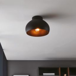 Eglo Mogano 2 Ceiling Light Black