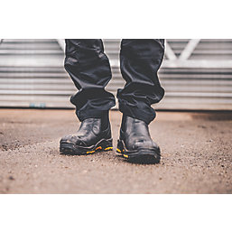 JCB    Safety Dealer Boots Black Size 10