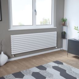 Ximax Fortuna 584mm x 1800mm 6249BTU White Horizontal Designer Radiator