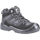 Amblers 257   Safety Boots Black Size 8
