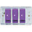 Knightsbridge SF2183MW 3-Gang 2-Way LED Dimmer Switch  Matt White