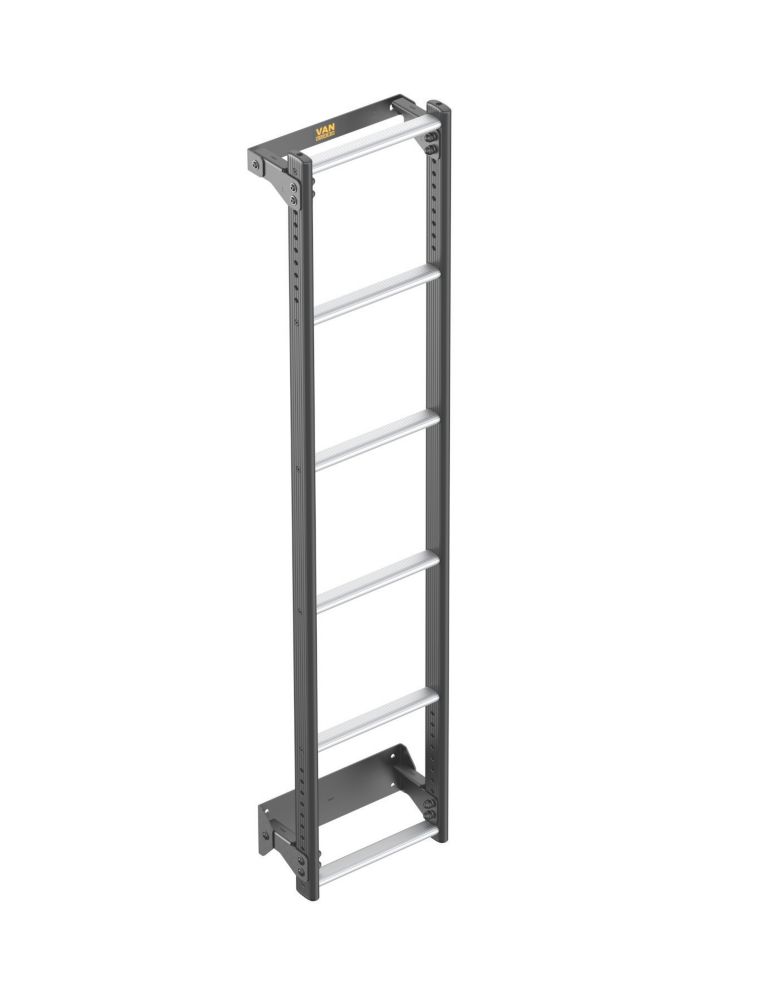 Van Guard VGL6-06 Ford Transit 2014 on 6-Treads ULTI Rear Door Ladder for H2 1560mm