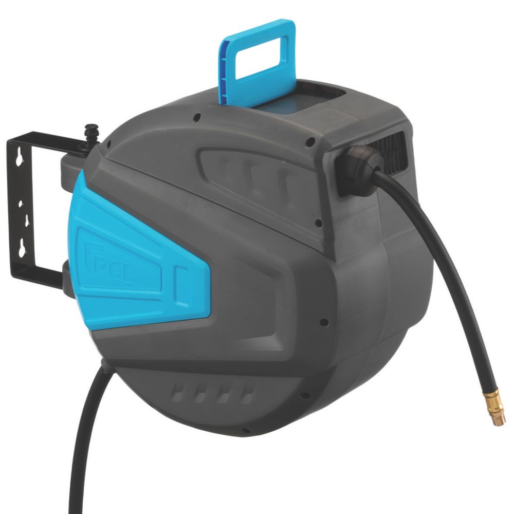 PCL HRA3L02/SFX Slow Retract Air Hose Reel 10mm x 15m Screwfix