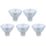 Essentials  GU5.3 MR16 LED Light Bulb 345lm 3.4W 5 Pack