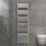 Towelrads 1800mm x 600mm 5353BTU Silver Flat Designer Towel Radiator