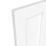 Green & Taylor Victorian Satin Painted White Wooden Shaker Internal Fire FD30 Door 1981mm x 838mm