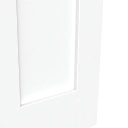 Green & Taylor Victorian Satin Painted White Wooden Shaker Internal Fire FD30 Door 1981mm x 838mm