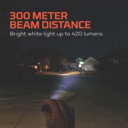 Nebo Luxtreme Nano Rechargeable LED Flashlight Black 420lm