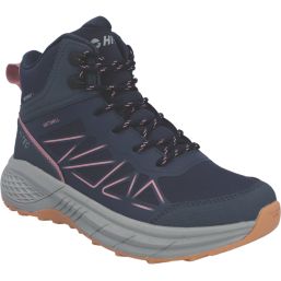 Hi-Tec Litespeed Mid Size 5 Womens Grey Waterproof  Non Safety Work Boots