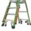 Little Giant Fibreglass 1.18m Green 4 Step Podium Steps